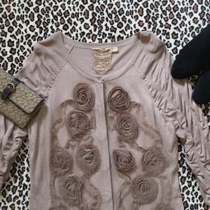 FOREVER 21 TAN SWEATER